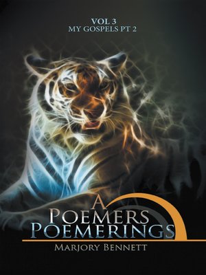 A Poemers Poemerings by Marjory Bennett